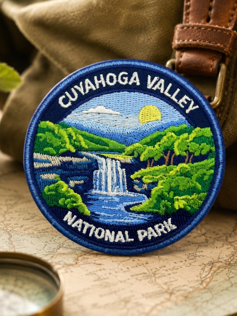 Cuyahoga Valley National Park Patch – 3 Inch Embroidered Nature Badge